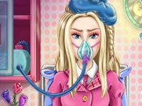 Лечить Барби от гриппа
