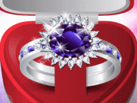 Декор обручального кольца
