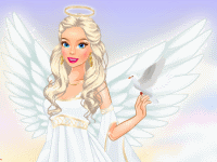 Одевалка девушки ангела