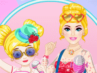 Барби и дочка - поп-звезды