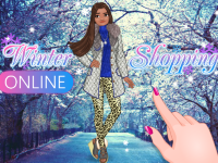 Принцессы и зимний онлайн шоппинг